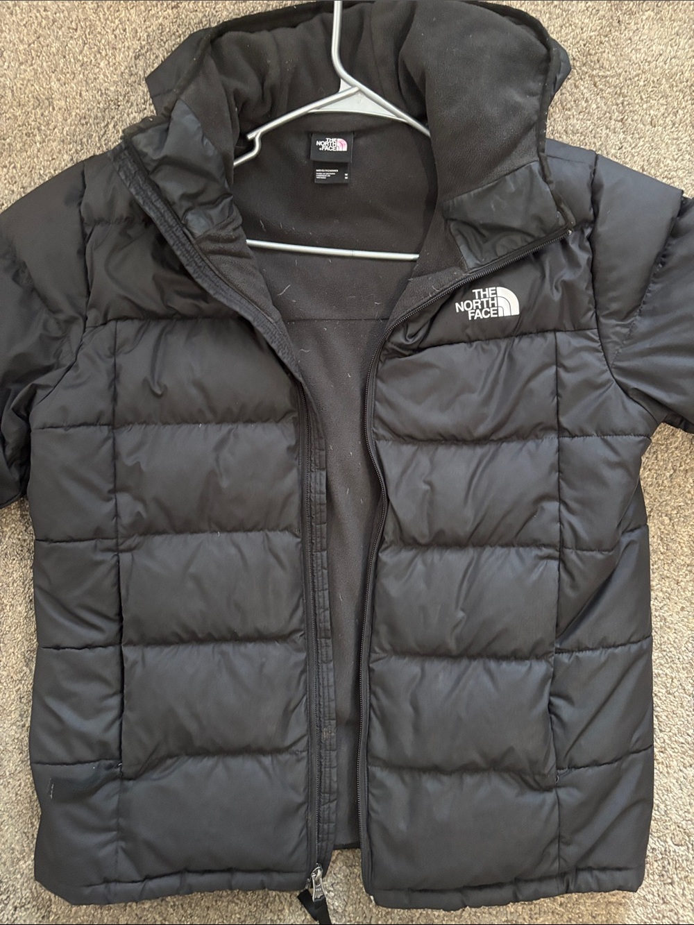 The North Face Men’s Black Quilted Puffer Jacket